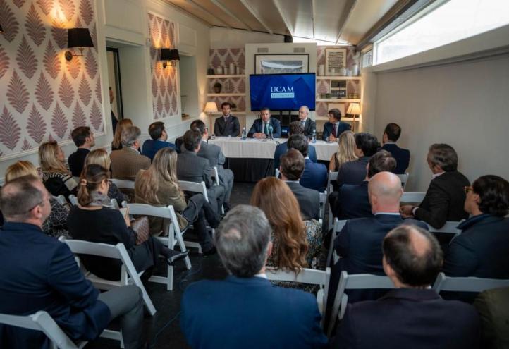The presentation of the UCAM University Fund took place in Madrid
