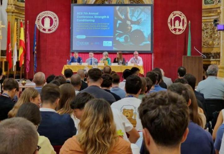 The SCS conference is attended by more than 350 people.