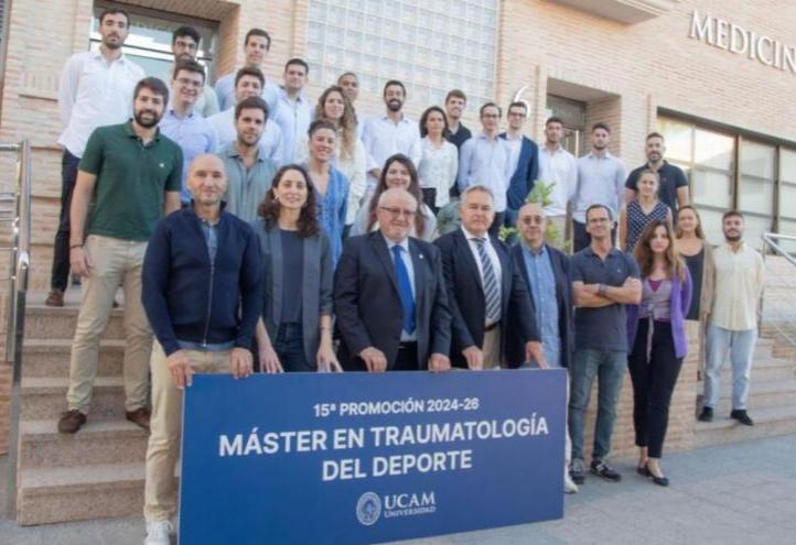 Presentation of the 15th UCAM Master&#039;s Degree in Sports Traumatology