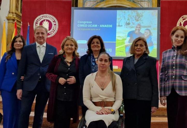 Previous image to the opening of the CIMED UCAM - ANAEDE Conference