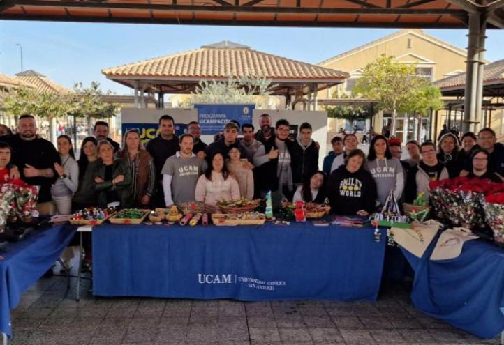 UCAMPACITAS solidarity market for International Disability Day 