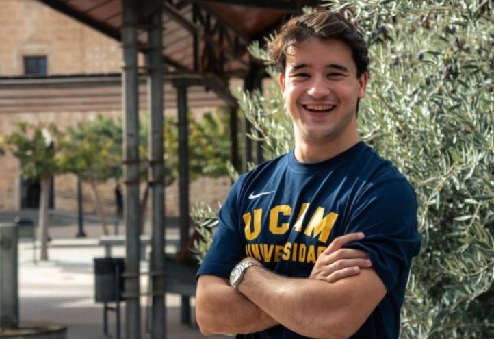 Quique Mira, new UCAM ambassador