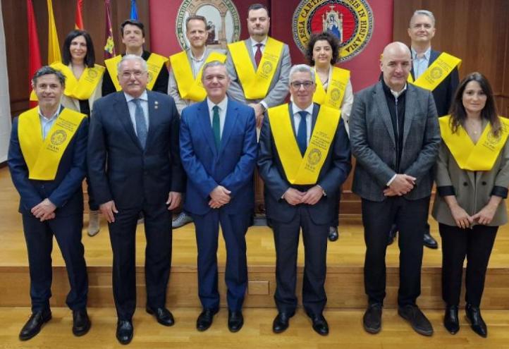 Group photo of the 12th class of the UCAM Master’s Degree in Health Services Management and Planning
