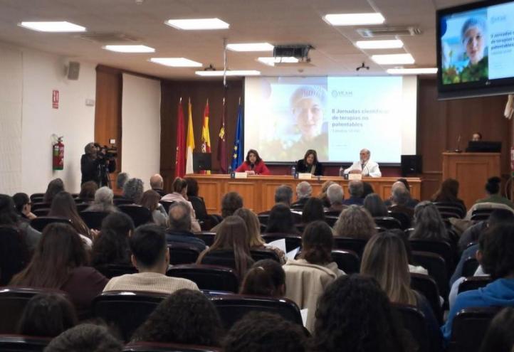 The UCAM President opened the Conferences together with the Dean of Nursing and Doctor Luis Prieto