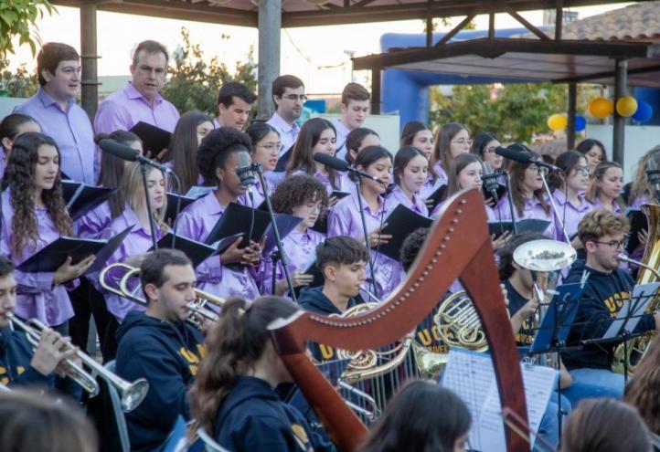 Concert by the UCAM Youth Orchestra and the University Section of the Discantus Choir on the Los Jerónimos Campus 