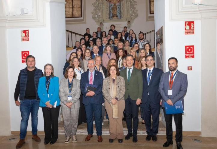Participants in the 4th Spanish Professional Forum on Protocol and Institutional Relations, held at UCAM