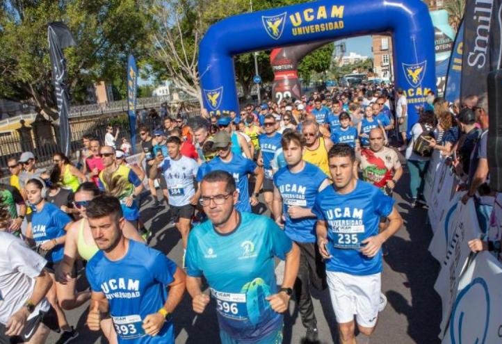 The start of the third UCAM Solidaria charity race (Photo: Antonio Martínez)