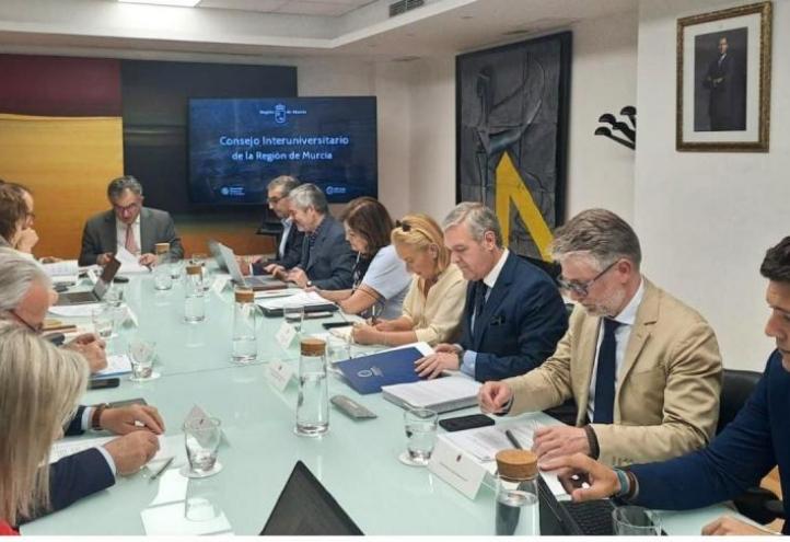 A snapshot of the meeting held at the Regional Ministry of Universities of the Autonomous Community of Madrid