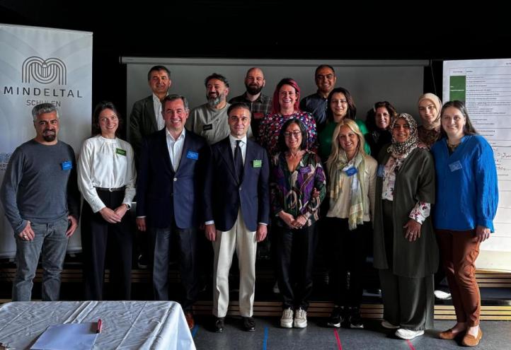 Representatives of the institutions involved in the project after the first meeting