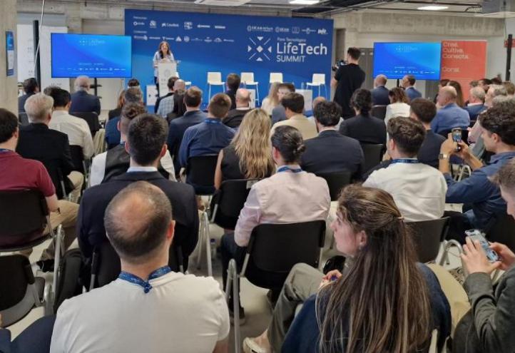 María Dolores García, UCAM President, opens the LifeTech Summit