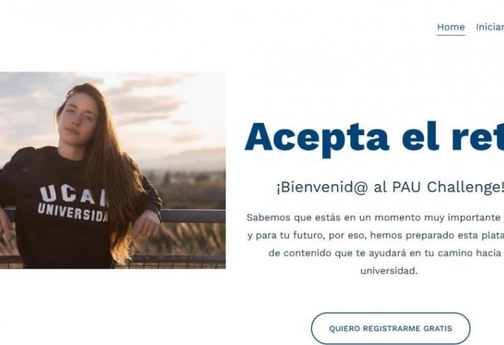 Online content platform UCAM PAU Challenge