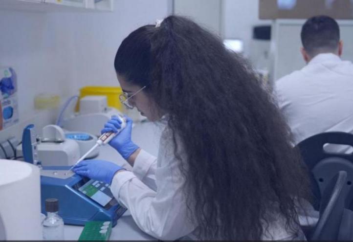 Researchers in the UCAM Molecular Biology Laboratory