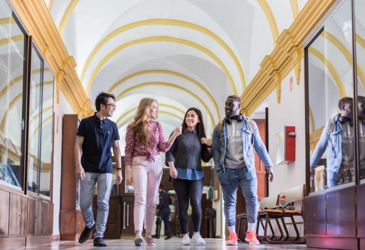 International Students on Campus