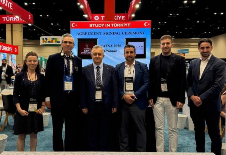 UCAM and Istanbul Kent University representatives.