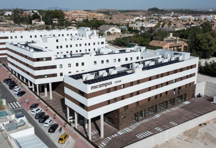 micampus student residence in La Ñora, Murcia.