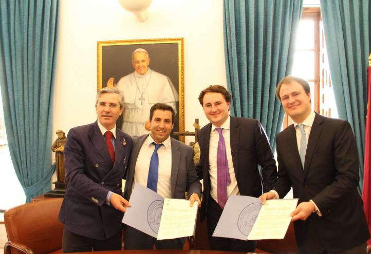 UCAM and EU Business School Sign Partnership Agreement