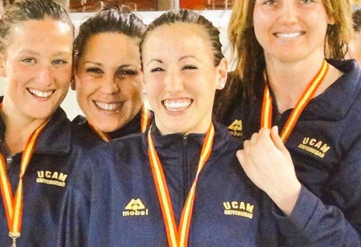 Jessica Vall, bronze medal at the World Natation Championships