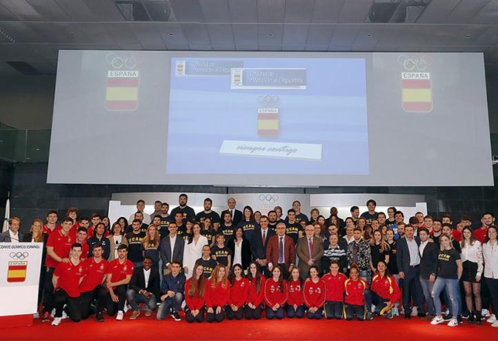 Prime Minister of Spain and the presidents of COE and UCAM affirm their compromise with the athletes