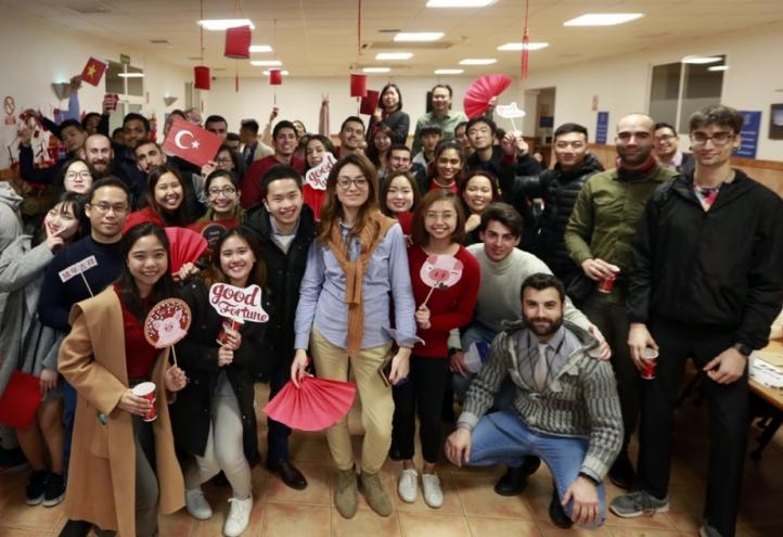 Students from 12 Asian countries celebrate the Lunar New Year at UCAM