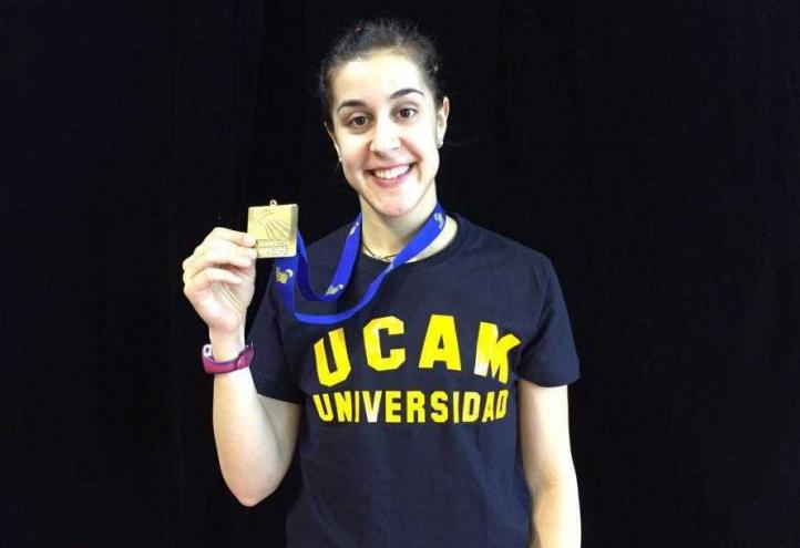 Carolina Marin, Badminton European Champion