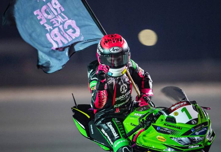 Ana Carrasco finishes the World Championship in third position