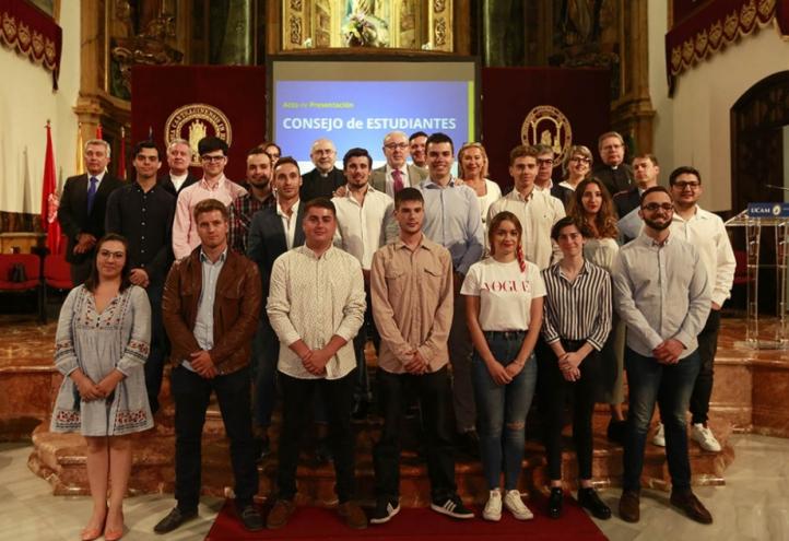 UCAM Student Council presented before the University