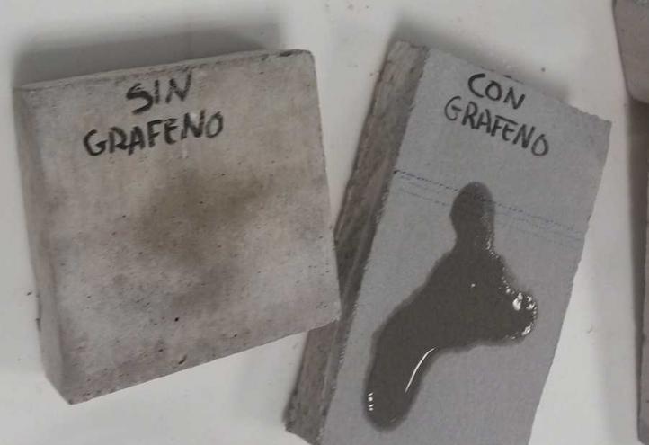 Graphenano and UCAM demonstrate the effectiveness of graphene applied to concrete