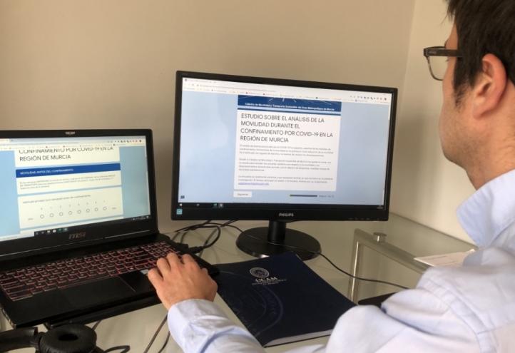 UCAM analyses how mobility has changed in the Region due to the coronavirus crisis