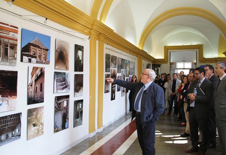 UCAM launches an exhibition on the restoration of the Los Jerónimos Monastery