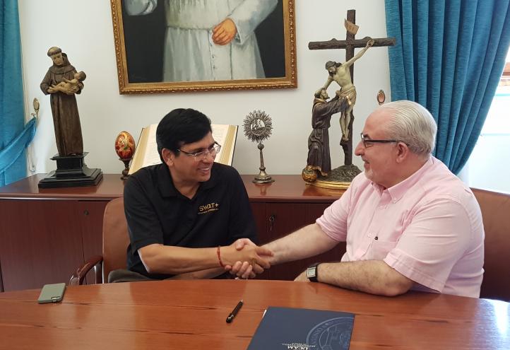 UCAM signs a research agreement in environmental sciences with the Texas Agricultural &amp; Mechanical University