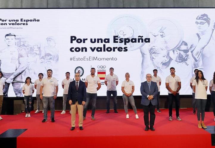 Presentation of the campaign “Por una España con valores” (For a Spain with values)