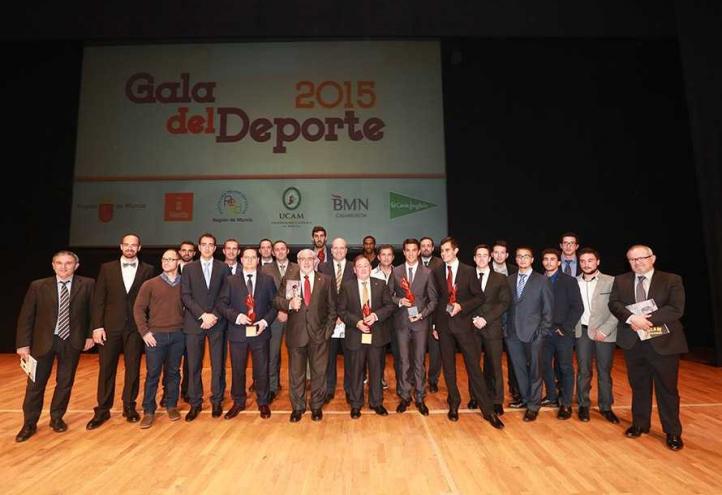 UCAM shines in this year’s Sports Gala Murcia