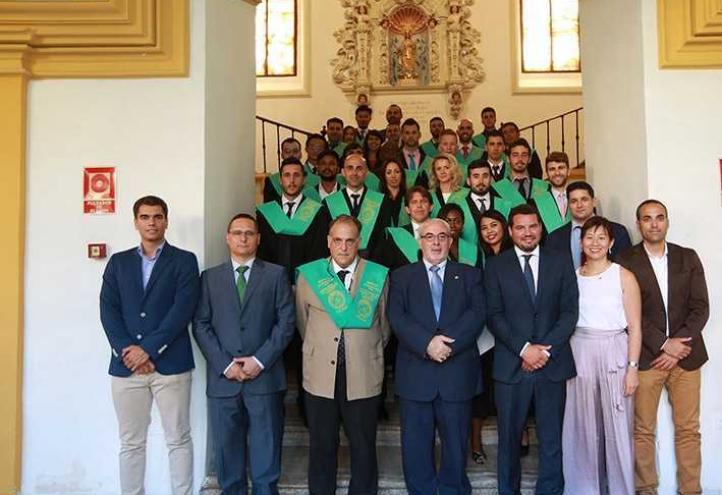 Students from twenty countries graduated from UCAM Faculty of Sports masters programs