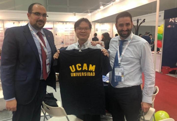 UCAM represents Spain in the ‘Study in Spain’ pavilion at APAIE