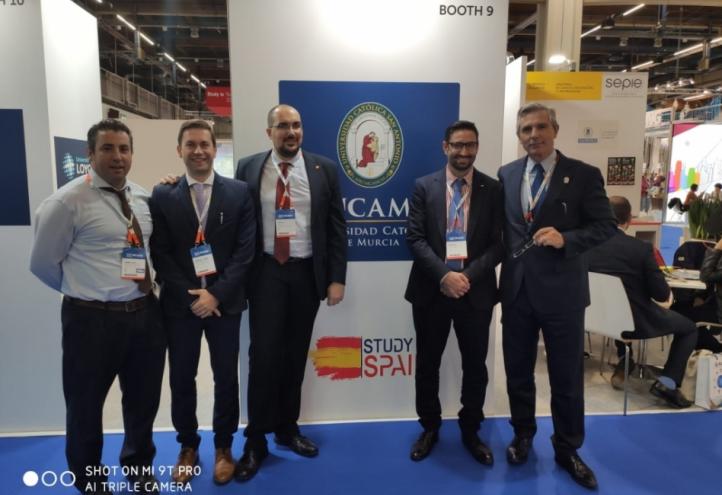 UCAM participates at the most important university fair in Europe