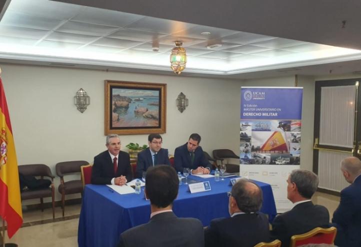 The Master&#039;s Degree in Military Law of UCAM starts its 4th edition