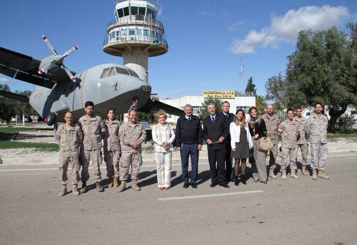 UCAM will offer training in English to the instructors of the Air Base of Alcantarilla