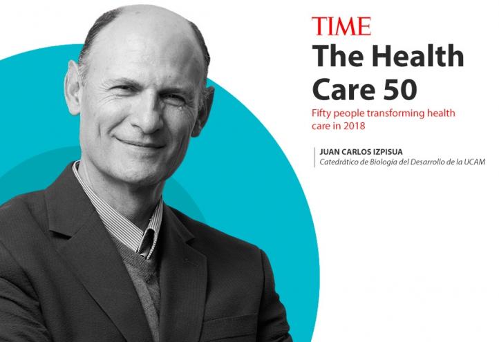 Juan Carlos Izpisua, Professor in UCAM, is one of the 50 most influential people in healthcare industry in 2018