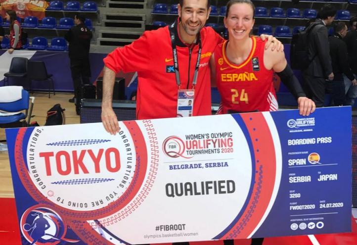 Laura Gil and Juan Francisco Abellán obtain the boarding pass to Tokyo