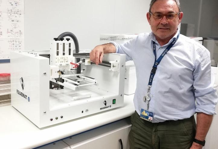 UCAM researchers patent a new biomaterial to regenerate bone