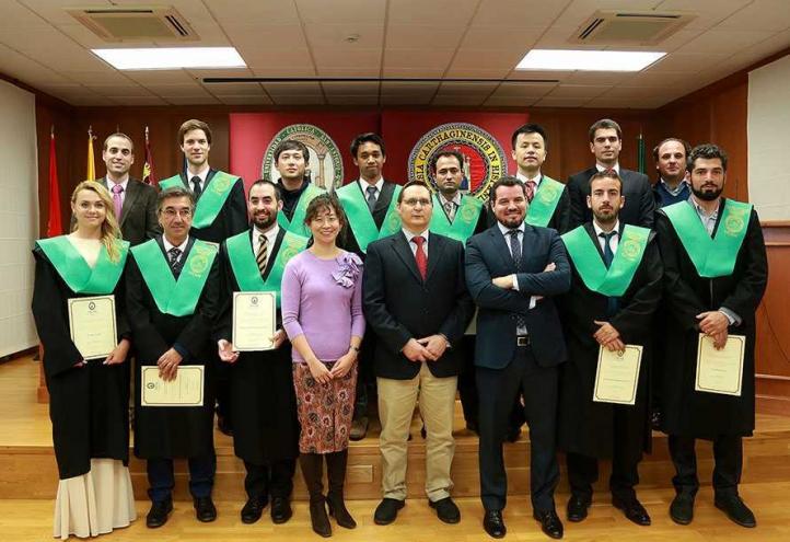 Students from eleven different countries graduated in two master degrees of Laliga-UCAM university