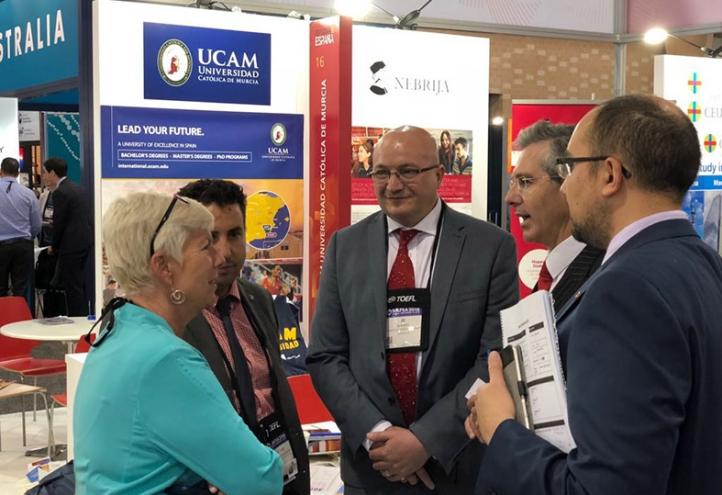 UCAM participated at NAFSA, the annual meeting of the most important universities in the world