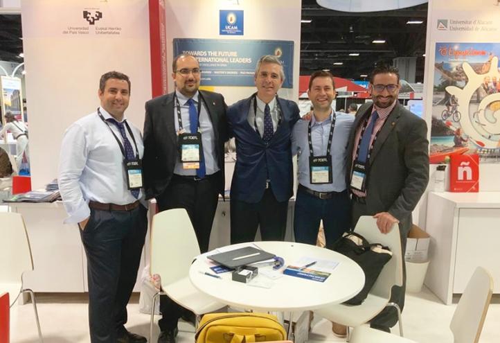 UCAM participates in NAFSA, the most important university fair in the world