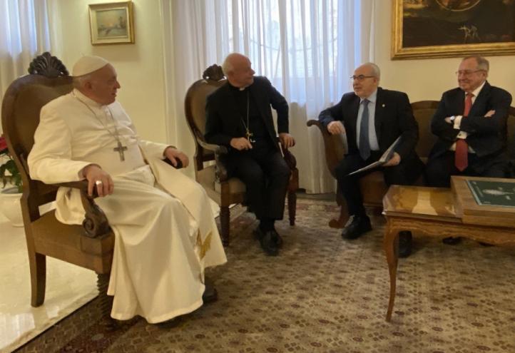 WITH THE BLESSING OF THE POPE Training in entrepreneurship and employment for the families of the poorest countries