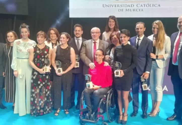 UCAM athletes shine at the National Sports Gala 2019