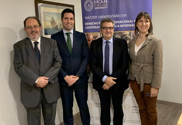 Magistrate José Ricardo de Prada inaugurates the Master’s Degree in International Criminal Law and International Legal Cooperation of UCAM