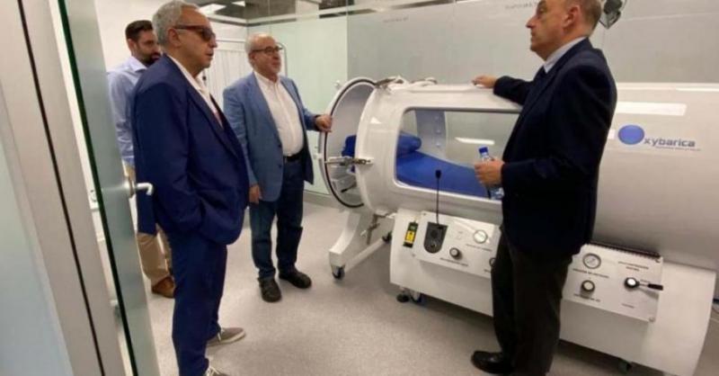 UCAM HiTech includes a hyperbaric chamber to boost new